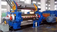 Открытая вальцевая смесительная машина